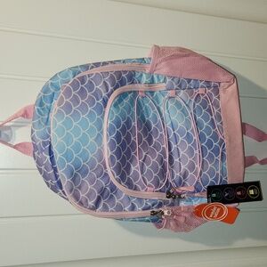 Mermaid school backpack